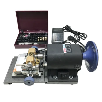 Akmuo Perlas Gręžimo Staklės, Papuošalai Priėmimo įrangos duobute poliravimo įrankiai 420W galingas Gintaro Holing Mašina