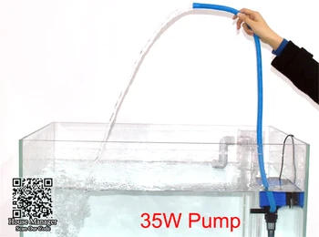 Akvariumo filtro siurblys 3in1 Akvariumo Filtras + Oro Purkštuvu + Vanduo Cirkuliuoja Sistema žuvų bakas, papildomo vandens išleidimo angos oro įleidimo vamzdis