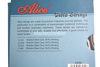 Alice A906 Altui ir Styginiams Pintas Plieno Core&Ni-Fe Likvidavimo 1-4 Stygos Nemokamai Shippng