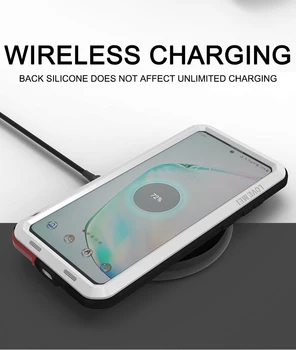Aliuminio Metalo Case For Samsung Galaxy Note 10 Lite Sunkiųjų Šarvų atsparus smūgiams Telefono dėklas Samsung M60S A81 Vandeniui Atveju