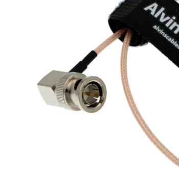 Alvin ' s Kabeliai Blackmagic RG179 Įkalbinėti BNC Vyrų Vyrų Kabelis BMCC Vaizdo Kamera