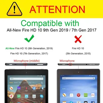 Amazon Fire HD 10 Atveju Visi-Naują Planšetinį Išleisti 2019 9 Kartų Gaisro Atveju HD10