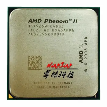 AMD Phenom II X4 925 95W 2.8 GHz Quad-Core CPU Procesorius HDX925WFK4DGI/HDX925WFK4DGM Socket AM3