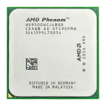 AMD Phenom X4 9500 CPU Procesorius Quad-CORE (2.2 Ghz/ 2M / 95W /) Socket am2+