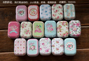 Amerikos Gėlių Stiliaus Mini Tabletes Atveju Kolekcionavimo mini Box 