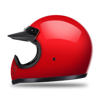 AMZ Naujas TAŠKAS Motociklo Šalmas casco moto Motokroso Šalmas Derliaus Stiklo Motociklą Visą Veidą capacete cascos para moto