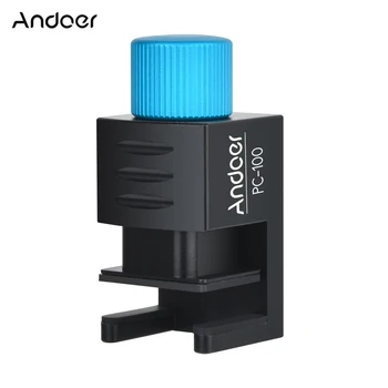 Andoer PC-100 Reguliuojami Metaliniai Mini mobilusis Telefonas Apkabos, Trikojo Adapteris, Telefono Laikiklis, skirtas 