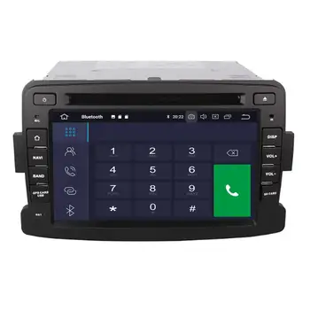 Android 10.0 4G+64GB Automobilio multimedia dvd grotuvas GPS Renault Duster 2012 2013 GPS Navigacija radijo auto stereohead vienetas Garso