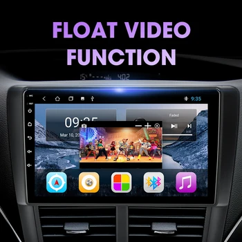 Android 9.0 2 Din Automobilio Radijo Subaru Forester 3 SH 2007-2013 M. 2G+WIFI Multimedia Grotuvas GPS Navigaciją DSP RDS Veidrodis Nuorodą