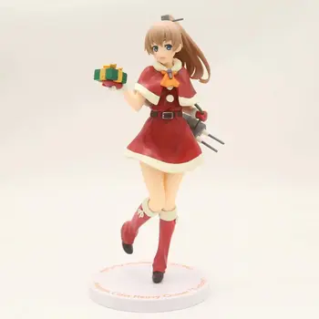 Anime Kantai Surinkimo Kumano Kalėdų Ver PVC Veiksmų Skaičius, Kolekcionuojamos lėlės Modelio žaislas 20cm