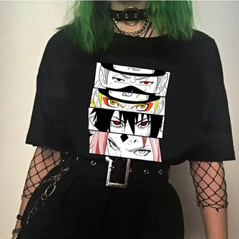 Anime Naruto Marškinėliai Vyrams Mados Kakashi T-shirt Grafikos Japonų Anime Marškinėlius Hip-Hop Top Tees Vyras