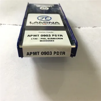 APMT0903PDTR 30 Originalus LAMINA karbido įterpti su geriausios kokybės 10vnt/lot nemokamas pristatymas