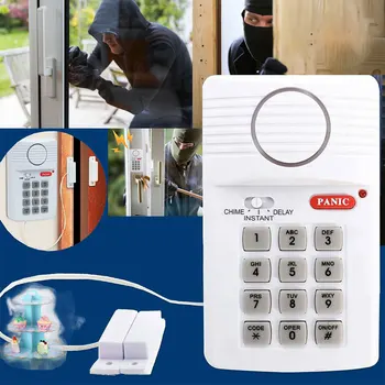 Apsaugos Signalizacijos Sistema Kit Anti-theft Home Security Nešiojamų Kelionių Viešbutis Naudoti Saugos Signalizacijos Sistema