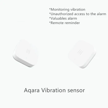 Aqara Vibaration Jutiklis Ir Miego Jutiklis Vertybių Signalizacijos Kontrolės Vibracijos Šoko Dirbti Su Smart Home App
