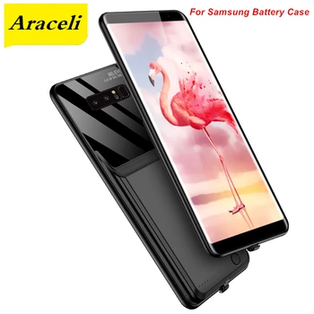 Araceli 10000 Mah Samsung Galaxy Note 8 9 Pastaba A50 A50S A30S A8S A9 Pro A70 Baterija Atveju, Protingo Įkroviklio Atveju Galios Bankas