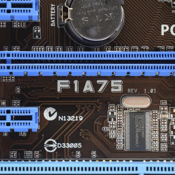 ASUS F1A75 originalo PC motininę Plokštę Socket FM1 DDR3 USB3.0 SATA3 A75 Darbalaukio Uesd Plokštė Rinkinys