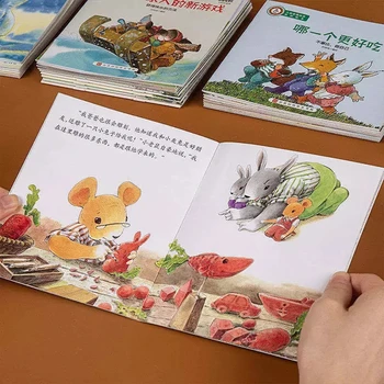 Atsitiktinis 30 Knygų Vaikams prieš Miegą Pasakų EQ Mokymo Metų Vaikai 2-3-6 Pasaulio Vaikų Augimo Istorija Paveikslėlių Knygą