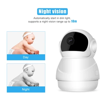 Atstumas 1080P Kūdikis Miega Monitorius Su APP Namo vaizdo Kameros IP Saugumo Priežiūros Belaidžio Peržiūros Naktinis Matymas, Judesio