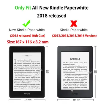 Atveju Naujas Amazon Kindle Paperwhite 2018 m. išleido Padengti Funda už 