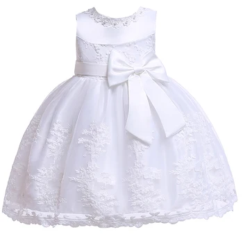 Aukštos kokybės Baby Girl Dress Nėrinių Derliaus Šalis Suknelės Mergaitėms Gimtadienio vakarėlio Princesė dress 0-18M Kūdikių Drabužiai Kostiumas