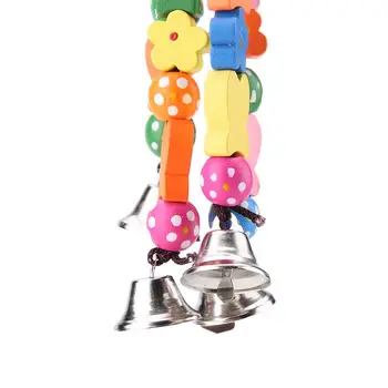 Aukštos Kokybės Papūgos Žaislai Paukščių Kramtyti Žaislas Papūgos Narve Bite Žaislai Naminių Paukščių Kramtomoji Kabinti Žaislų Medinių Blokas Paukščių Žaislai