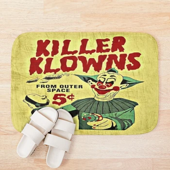 Autentiškas Žudikas Klowns Pyragas Veido Vonios Kilimėlis Vonios Kambario Vonios Kilimėlis Nustatyti Mirrofiber Animacinių Filmų Vonios Kilimėlio Rinkinį