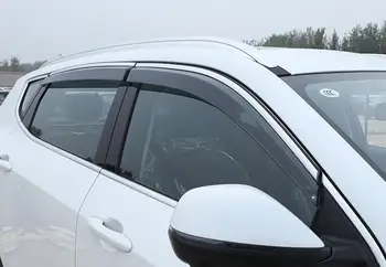 Auto lietaus apsauga langą skydelis,durų skydelis lango kreiptuvas saulės skydelis už haval H6 2017-2020, 4pcs. automobilių reikmenys