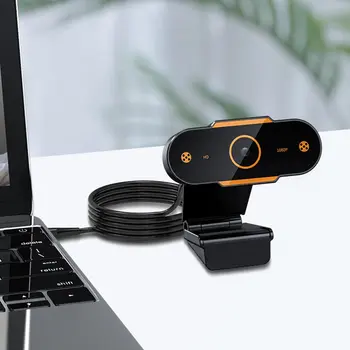 Automatinio Fokusavimo Kamera, Pilnas 2K 1080P 720P 480P Web Kamera Su Mikrofonu-Live Transliacijos Vaizdo įrašą Internete Mokymosi Konferencijos Darbą