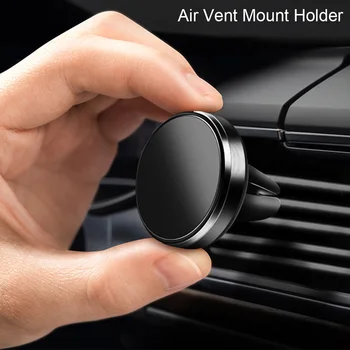 Automobilinis Telefono Laikiklis Magnetas Oro Angos Mount mobiliojo Telefono Stovas Hyundai solaris akcentas i30 ix35 i20 elantra 