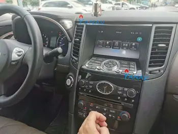 Automobilio multimedia dvd grotuvo Infiniti FX, EX G JX QX Q50L Q70L AUTOMOBILIŲ GPS navigacija automagnetolos Tesla stiliaus Automobilių adio grotuvas 