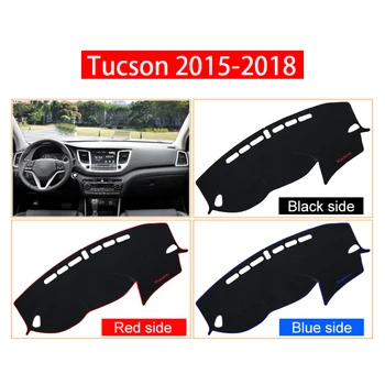 Automobilio prietaisų Skydelyje Išvengti Šviesos Padas Priemonė Platformos Dangtis Kilimėliai Kilimai LHD Už Hyundai Tucson 2016 2017 2018 2019 Priedai