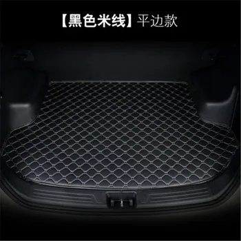 Automobilio stilius už Suzuki Vitara-2019 3D trimatis PU uodega dėžutės apsaugos kilimų trinkelėmis kamieno bagažo padas