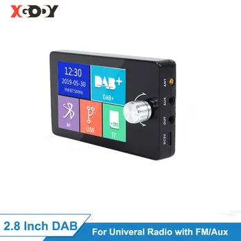 Automobilių DAB Antena Su USB Adapteris Imtuvas, Automobilių Multimedia Player Taikoma Europoje, Australijoje, DAB Adapteris AUX FM, Bluetooth