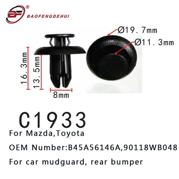 Automobilių Mudguard Įrašą, Mazda,Toyota Galinis Bamperis Užtrauktuku 1.5/2.0/2.5 l B45a56146a,90118wb048