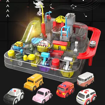 Automobilių Nuotykių Skaidrios Spalvos Automobilį Pro Stumdomas Kelio Žaislinių Transporto Priemonių Žaislas Tikslumo Gamybos