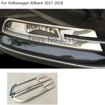 Automobilių Vadovas Priekiniai Rūko Šviesos Lempos Rėmelis Dangčio Apdailos Skydelis 2vnt VW Volkswagen Passat B8 Sedanas Variantas Alltrack 2017 2018 2019 2020