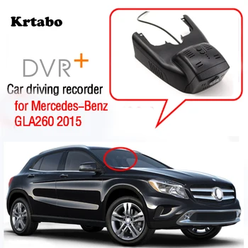 Automobilių Wifi Mini DVR Vairuotojo Vaizdo įrašymo Brūkšnys Cam Mercedes Benz GLA260 2016 Novatek 96658 HD CCD