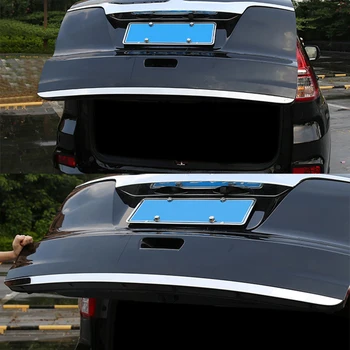 AX Nerūdijančio Plieno Uodega Vartų Padengti Apdaila HONDA CRV CR-V 2012 - 2016 Galiniai bagažo skyriaus Durų Juostelės Liejimo Akcentas Garnyras Stilius