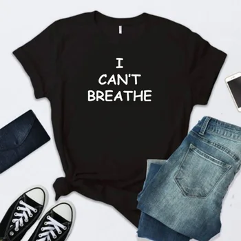 Aš negaliu Kvėpuoti Laišką, Print T Shirt 