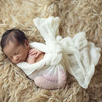 Baby Girl Fotografijos Rekvizitai Accessories Naujagimių Lovos Antklodės Kūdikių Drabužiai Babywear Gauna Antklodės Kanapių Swaddling Miego Maišas
