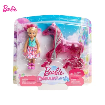 Barbie Mados Lėlės Mažai Kelly Vienaragis Pasakų Rinkinys Staigmena Lėlės Žaislas Mergaitės Lėlės Vaikams, Žaislų, Dovanų Kalėdų Žaislai FPL82