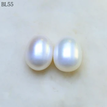 BaroqueOnly plika karoliukų, natūralių gėlo vandens ovalo formos perlų balta pink pearl, 