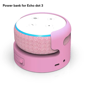 Baterija Bazės Echo Dot 3 Baterijos Alexa Garsiakalbis baterijos Laikiklį, Pritvirtinkite Įkroviklio Echo Dot 3 16 valandų žaidimo laikas