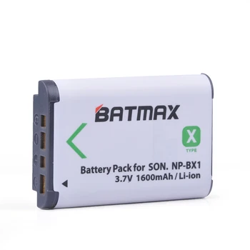 Batmax 2vnt NP-BX1 NP BX1 Baterija +Skaitmeninės Sienos Kroviklis Sony DSC RX1 RX100 AS100V M3 M2 HX300 HX400 HX50 HX60 GWP88 AS15