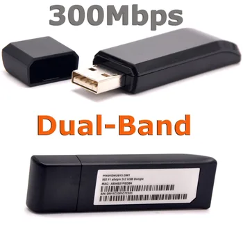 BCM43236 802.11 a/g/b/n 600Mbps N600 Dual-Band 5G Wireless-N USB WiFi Adapteris, skirtas Broadcom BCM43236 Paramos Linksys AE2500 Vairuotojas