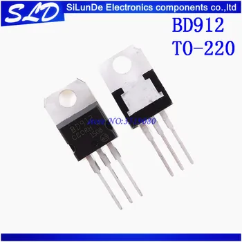 BD912 100V / 15A - -220 TO220 Darlington tranzistorius naujos originalios 50pcs/lot Nemokamas Pristatymas