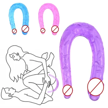 BDSM Dvigubai Pabaigos Dildo Analinis Granulės Butt Plug Prostatos Massager Sekso Žaislai moterims, Vyrai, Poros Masturbator Vagina Erotiniai Produktus