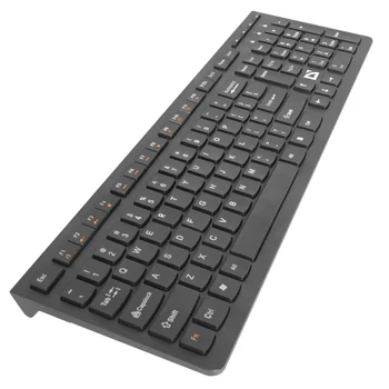 Belaidė klaviatūra GYNĖJAS Ultra Mate SM-535 RU, juoda, multimedija