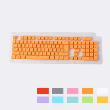 Belaidė Klaviatūra kompiuterinį Žaidimą, Mechaninė Klaviatūra Doubleshot PBT Tarpo klavišą, 104 Keycap Apšvietimu Žaidimų Klaviatūros teclado mecanico
