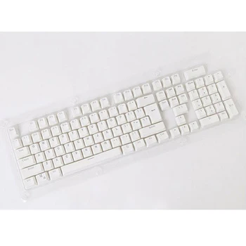 Belaidė Klaviatūra kompiuterinį Žaidimą, Mechaninė Klaviatūra Doubleshot PBT Tarpo klavišą, 104 Keycap Apšvietimu Žaidimų Klaviatūros teclado mecanico